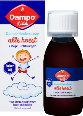 Dampo Kids Alle hoest +Vrije luchtwegen suikervrij